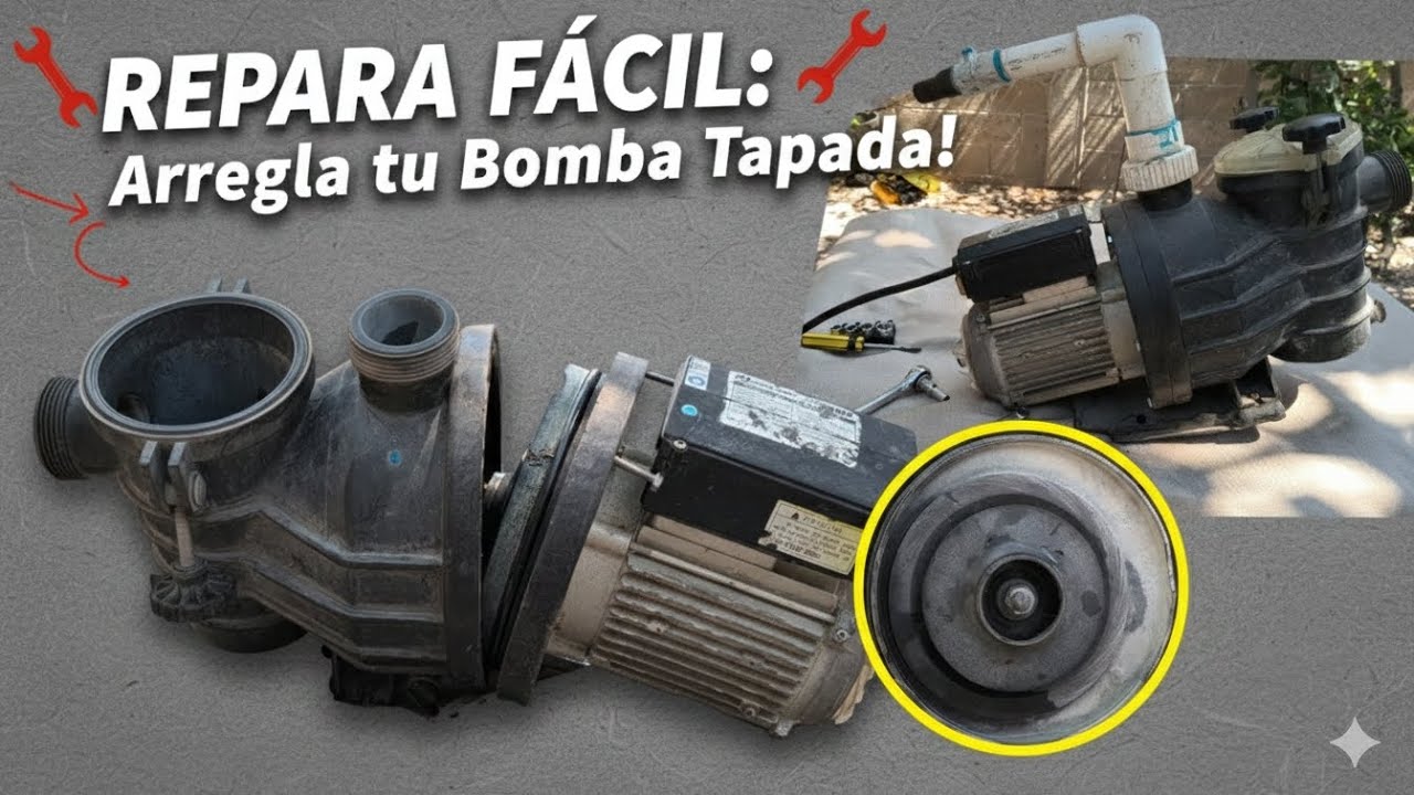 Repara tu bomba,problemas de fuga aquí te decimos como arreglarla paso a paso.💪