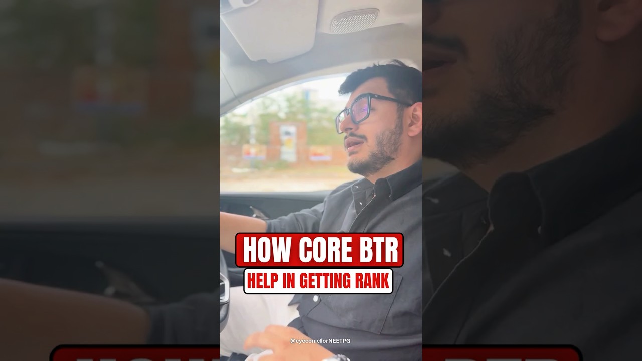 CORE BTR - Is it enough to get a good rank in NEET PG? #neetpg #inicet #fmge