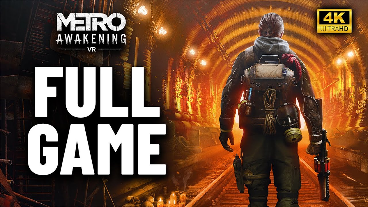 Metro Awakening Vr - Full Game Walkthrough - No Commentary - Meta Quest 3 VR Gameplay 4K HD