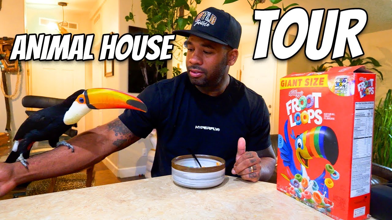 ZOO HOUSE TOUR | THE REAL TARZANN