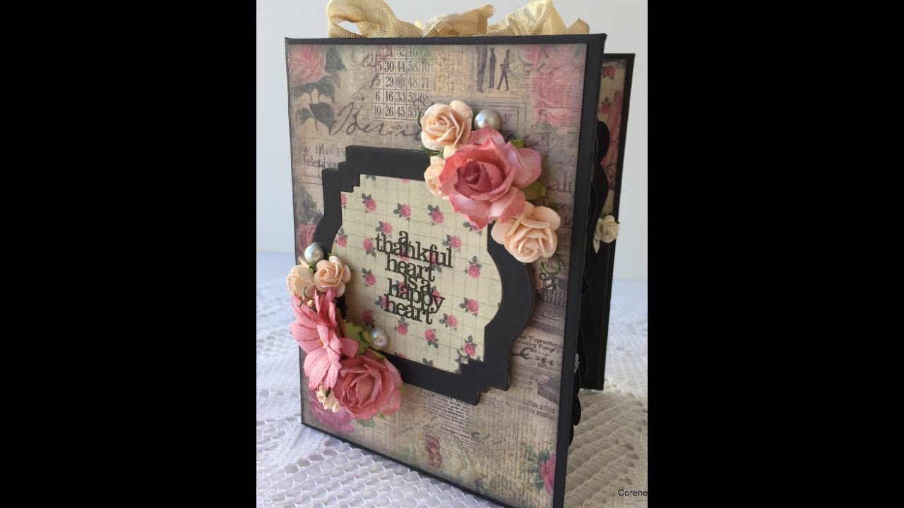 Mini Album using G45 Tags & Prima Romance Novel (start to finish)!