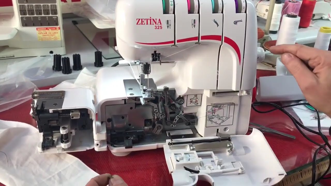 Zetina 325 Nasıl Kullanılır? – Overlok Makinesi Eğitimi ve İpuçları!