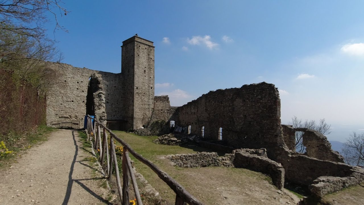 COLLI EUGANEI - Eremo Camaldolese del RUA - Monastero degli Olivetani del VENDA anello da Torreglia