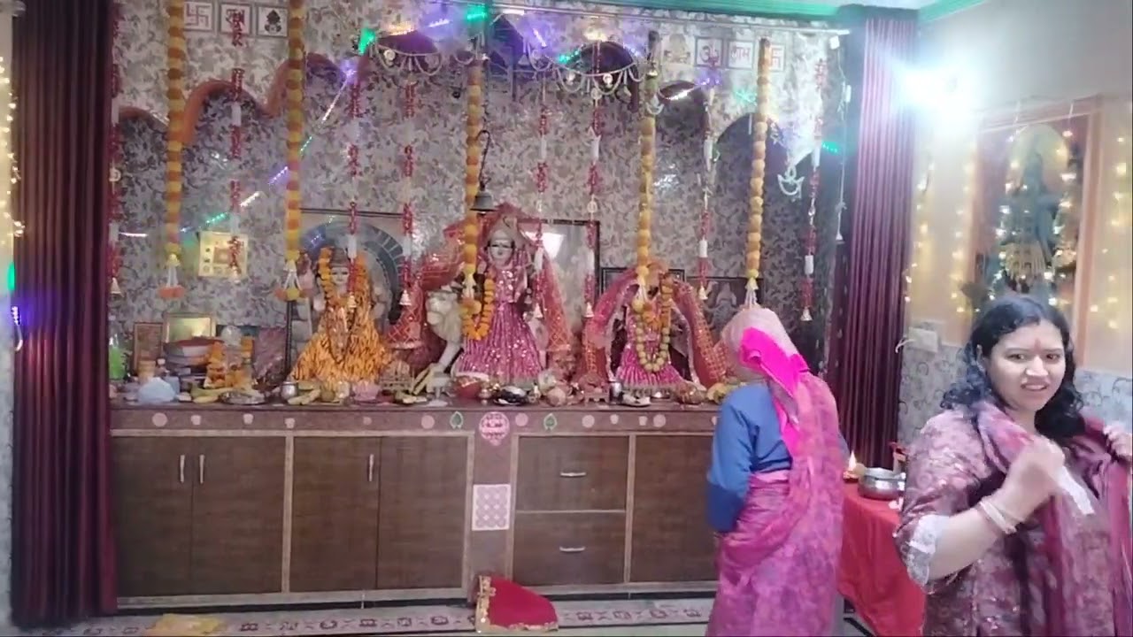 #नवरात्रिस्पेशल मेरी प्यारी प्यारी मां तू इतना ना करियो श्रृंगार नजर तोहे लग जाएगी🙏💯💐🌹