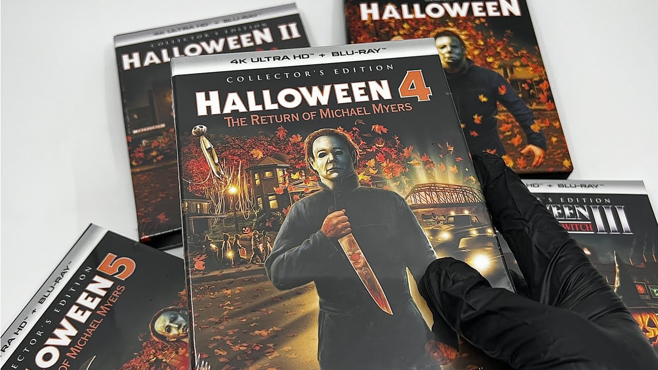Unboxing Shout ! factory Halloween 4K 1 2 3 4 5 collector&rsquo;s edition