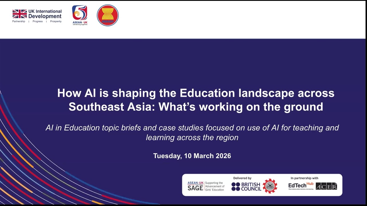 How AI is shaping the Education landscape across Southeast Asia: What’s working on the ground