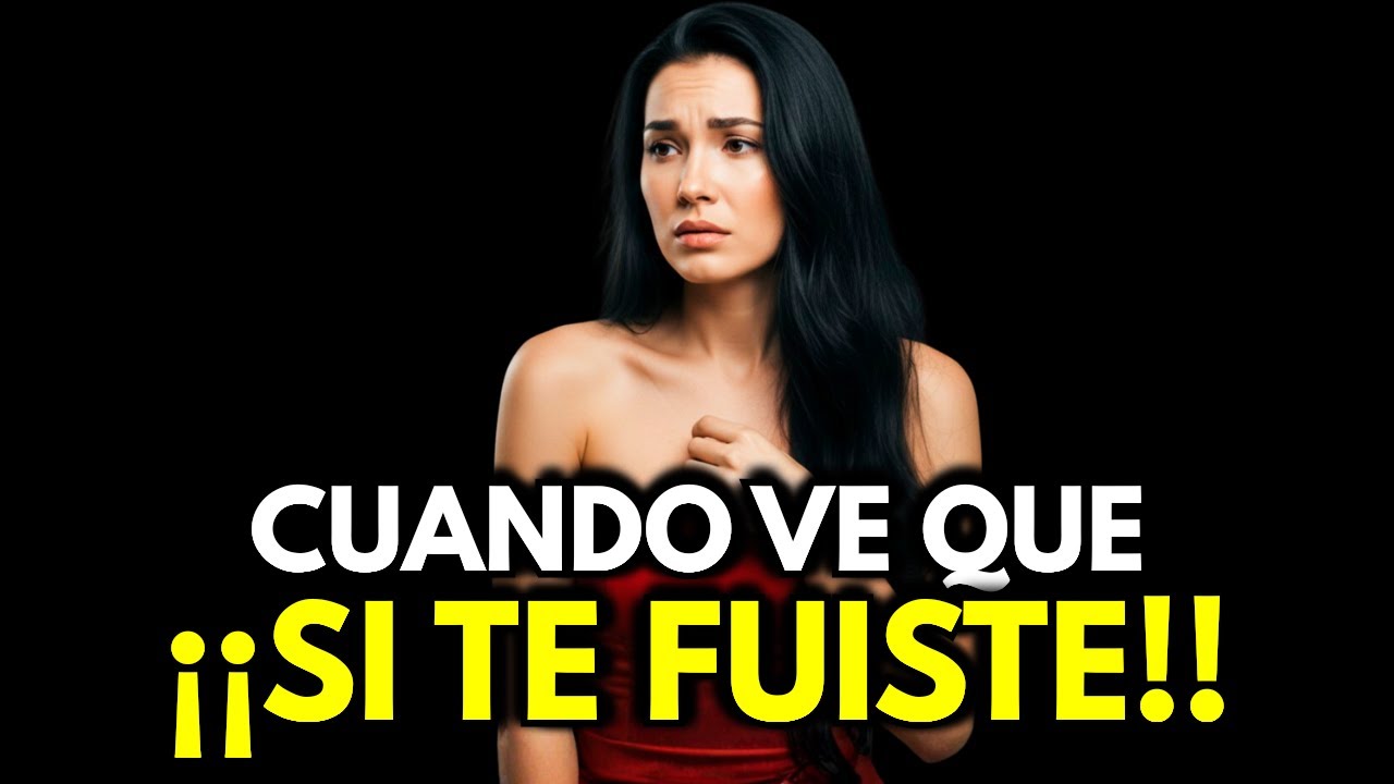 QUÉ SIENTE UNA MUJER QUE PENSÓ QUE NUNCA TE PERDERÍA