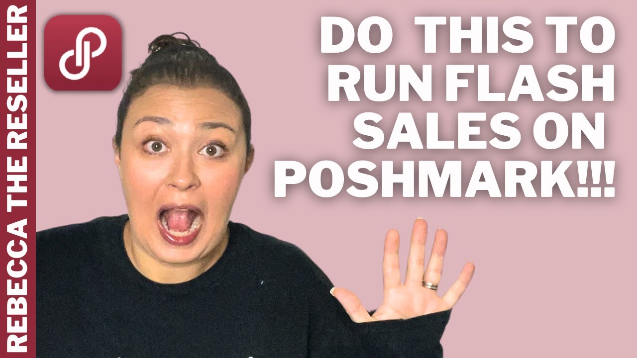 How to Run a Flash Sale On Poshmark - Poshmark Sales Tips - Running Sales on Poshmark - Boost Sales