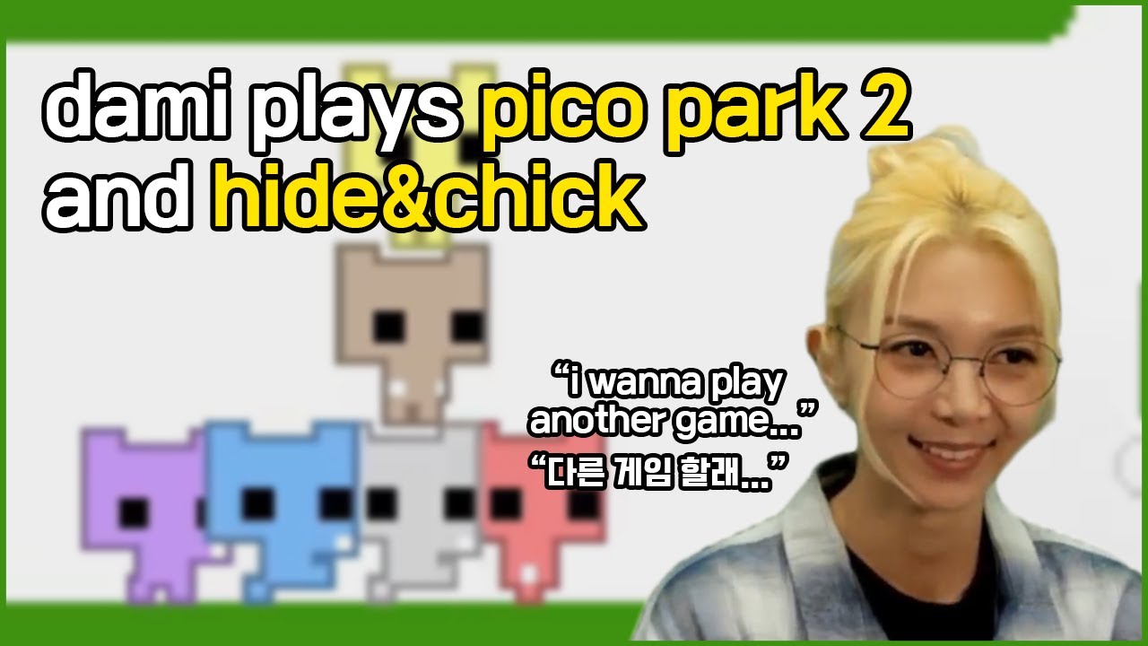 dami plays pico park 2 and hide & chick 🎮