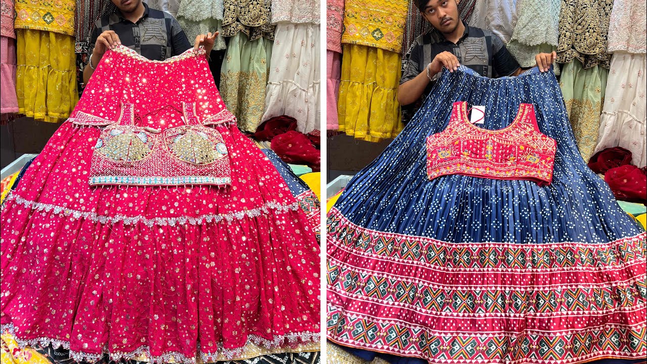 designer bridal/semi-bridal/party wear crop tops lehenga | ব্রাইডাল-পার্টি ক্রপ টপস লেহেঙ্গা