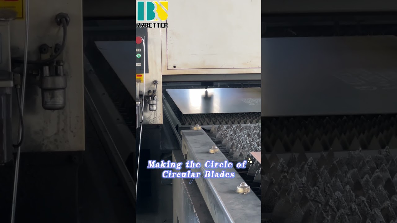 Making the Circles of  Circular Blades