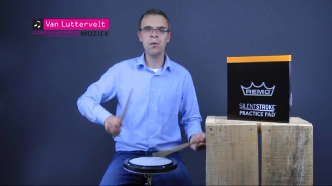 Remo Silentstroke Practice Pad VS standaard Remo Practice Pad