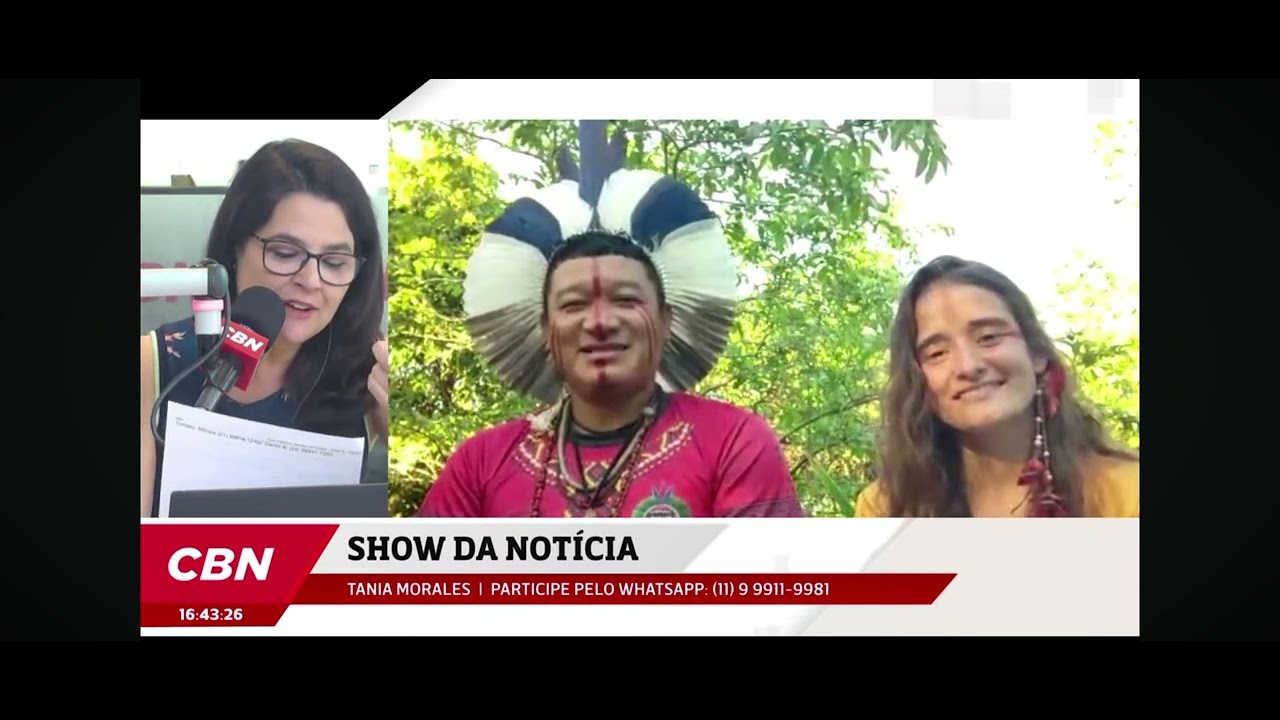 MARUJOS PATAXÓ em Entrevista para a rádio CBN NACIONAL 24/12/2023