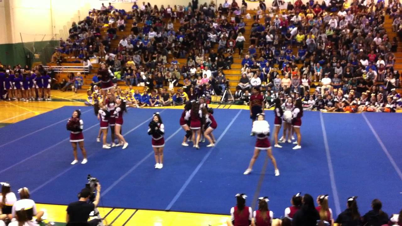Claremont Varsity Cheer 2012