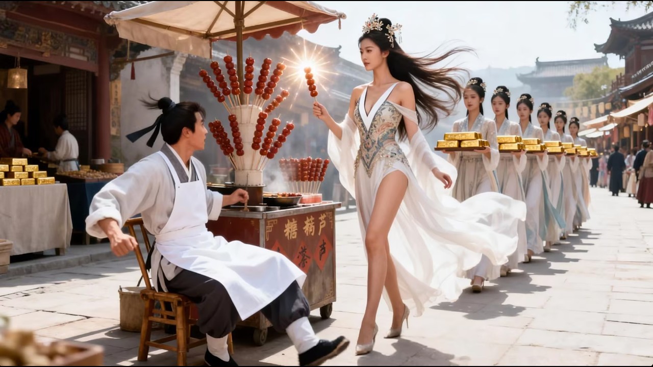 窮小夥坐椅子摔了一跤意外覺醒神級廚藝，美女總裁本嫌棄糖葫蘆是垃圾，怎料隨口嘗了下糖葫蘆竟讓多年不變修為暴增，當即改變態度豪擲千金求雙修！#精彩短劇#中國電視劇#男頻 #短劇 #窮小子 #女總裁 #逆襲
