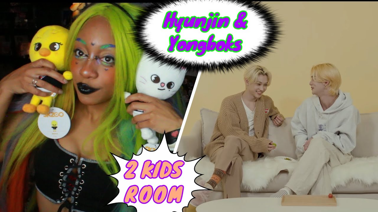 EMO GIRL REACTS [2 Kids Room] Ep.01 Hyunjin X Felix REACTION