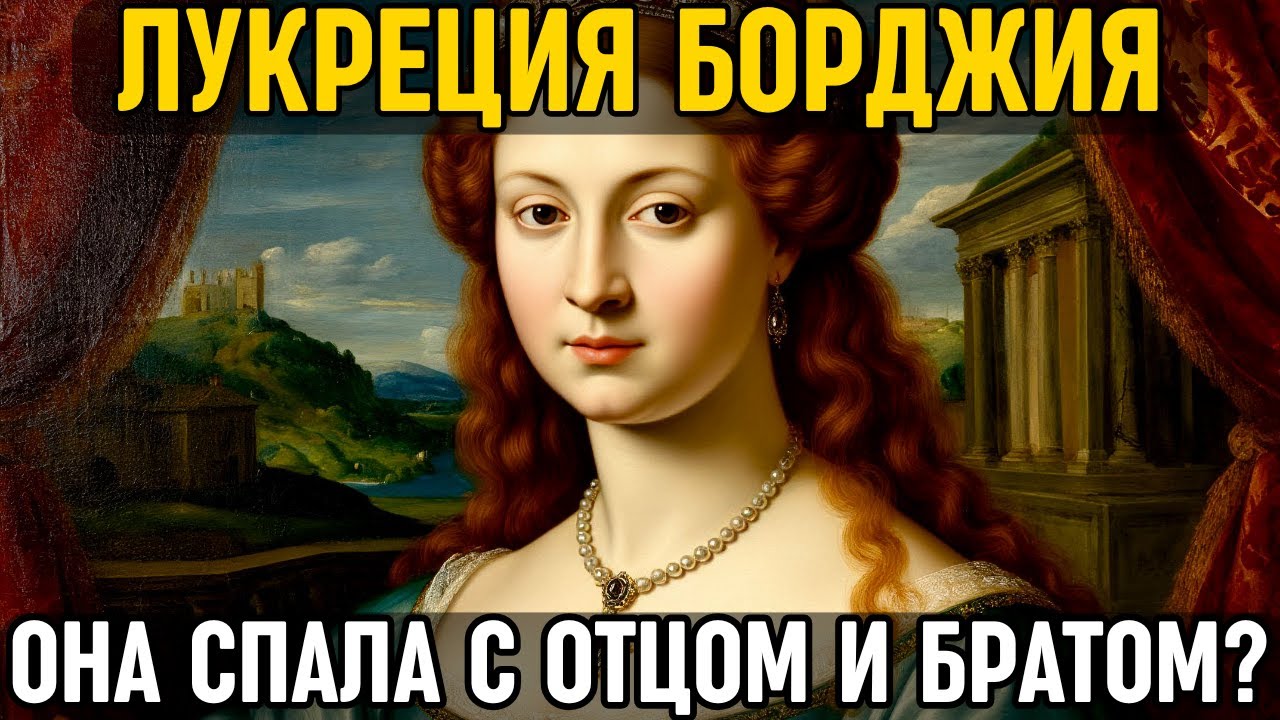 ЛУКРЕЦИЯ БОРДЖИА: Как она ПЕРЕЖИЛА трёх мужей и обвинения в инцесте, но УМЕРЛА как святая!