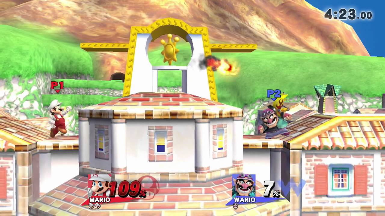 Ex Match Capt W (Wario) Vs Karnian (Mario)
