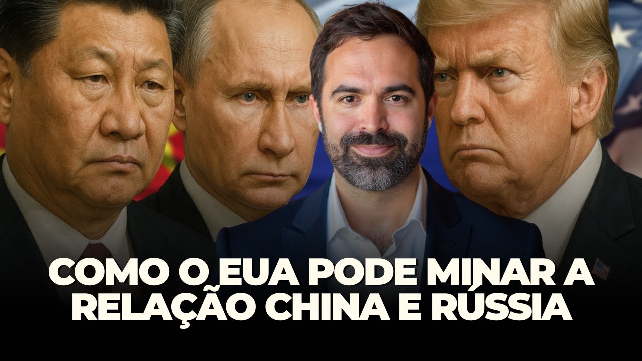 TOP 5 formas que os ESTADOS UNIDOS podem TENTAR minar a relação RÚSSIA e CHINA