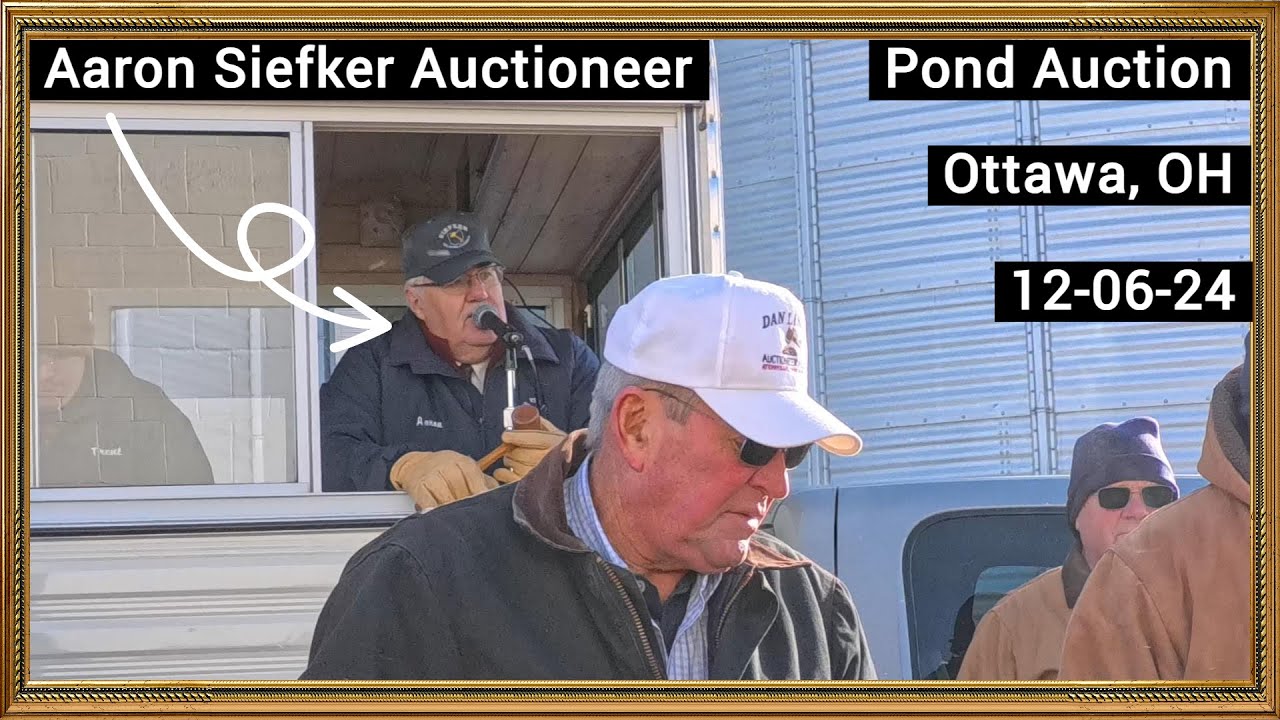 Results - Auctioneer Aaron Siefker Selling Shop Tools & Supplies - Pond Auction 12-06-24
