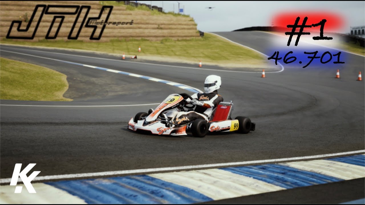 KartKraft #NR1 lap of NL at AMSP