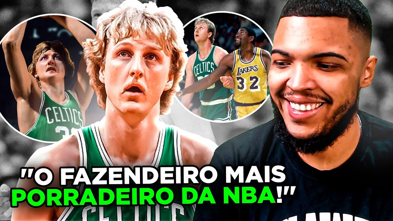 O LENDÁRIO LARRY BIRD! | REACT DO JOTA