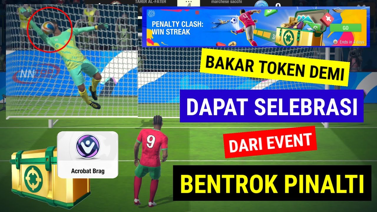 Rela Bakar Token Demi Dapat Selebrasi dari Event Bentrok Pinalti | Top Eleven
