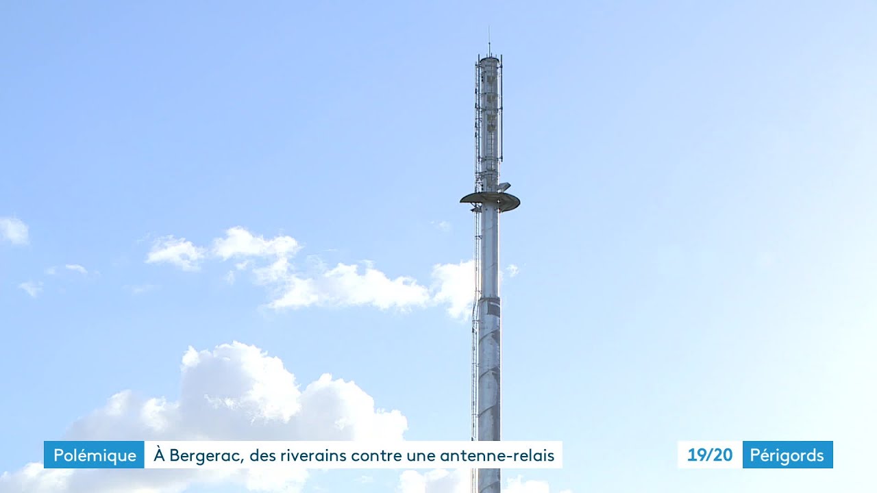 Bergerac : l'apparition soudaine d'une antenne-relais suscite la colère des riverains