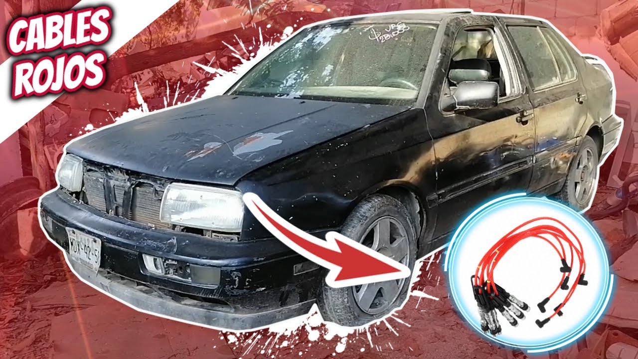 Cambio cables de bujias ROJOS para el JETTA VR6 MK3 | Estos si funcionaron