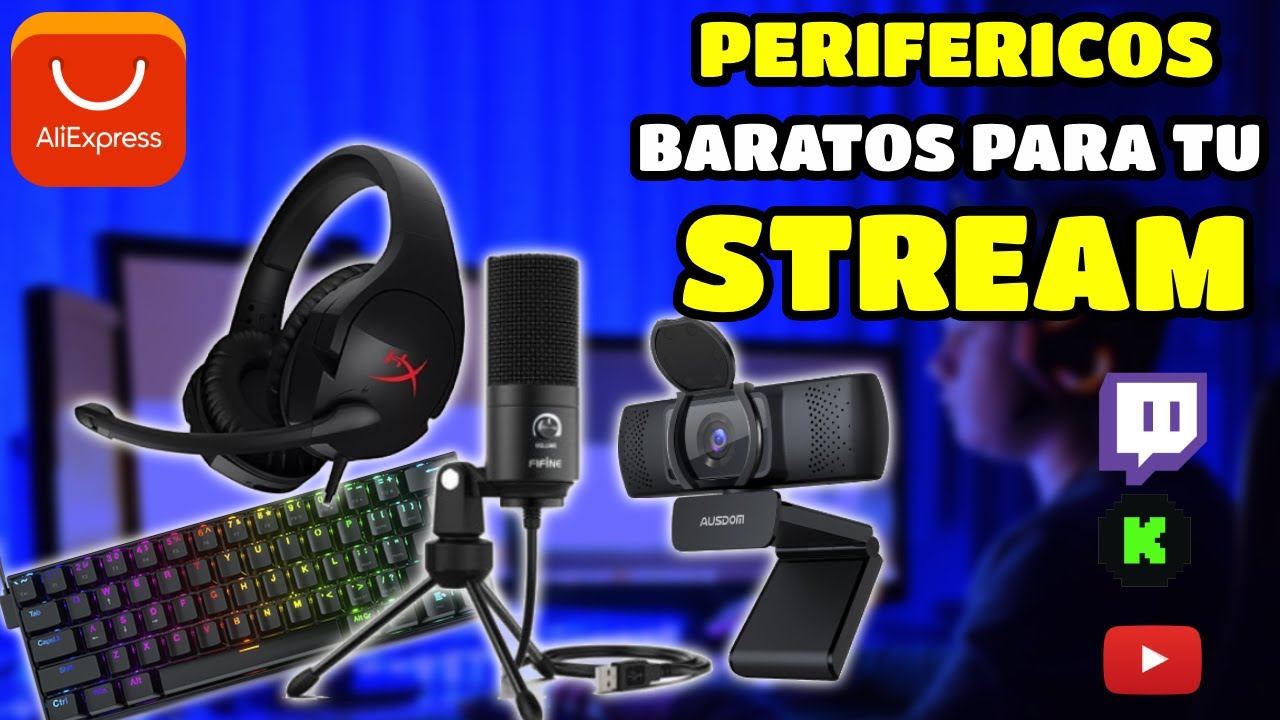 Los mejores periféricos baratos para comenzar tus stream en 2025