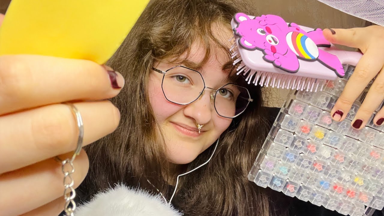 Lofi ASMR - Nonsensical Coffee Shop Roleplay (tapping, key clicking, wrong props, stuttering)