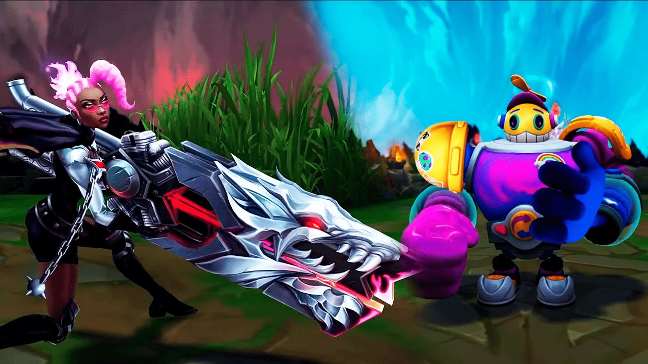 NEW Act 2 Trailer - Warhound Skins, Shyvana & April Fools - League of Legends