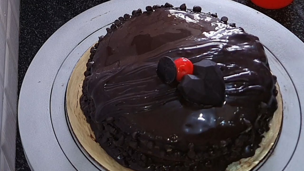1Kg Chocolate Truffle Cake Without Egg || Eggless Chocolate Truffle Cake Recipe