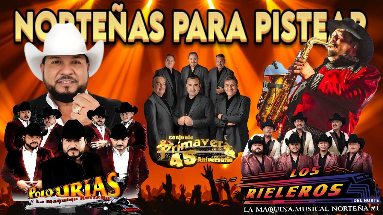 Puras Norteñas Pa' Pistear Mix 2026🍻Polo Urias, Los Rieleros Del Norte, Conjunto Primavera🍻