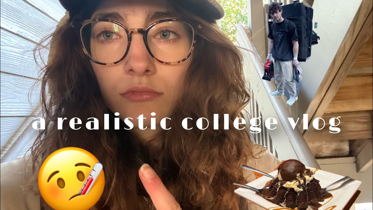 not the best week of my life🤗 (college vlog)