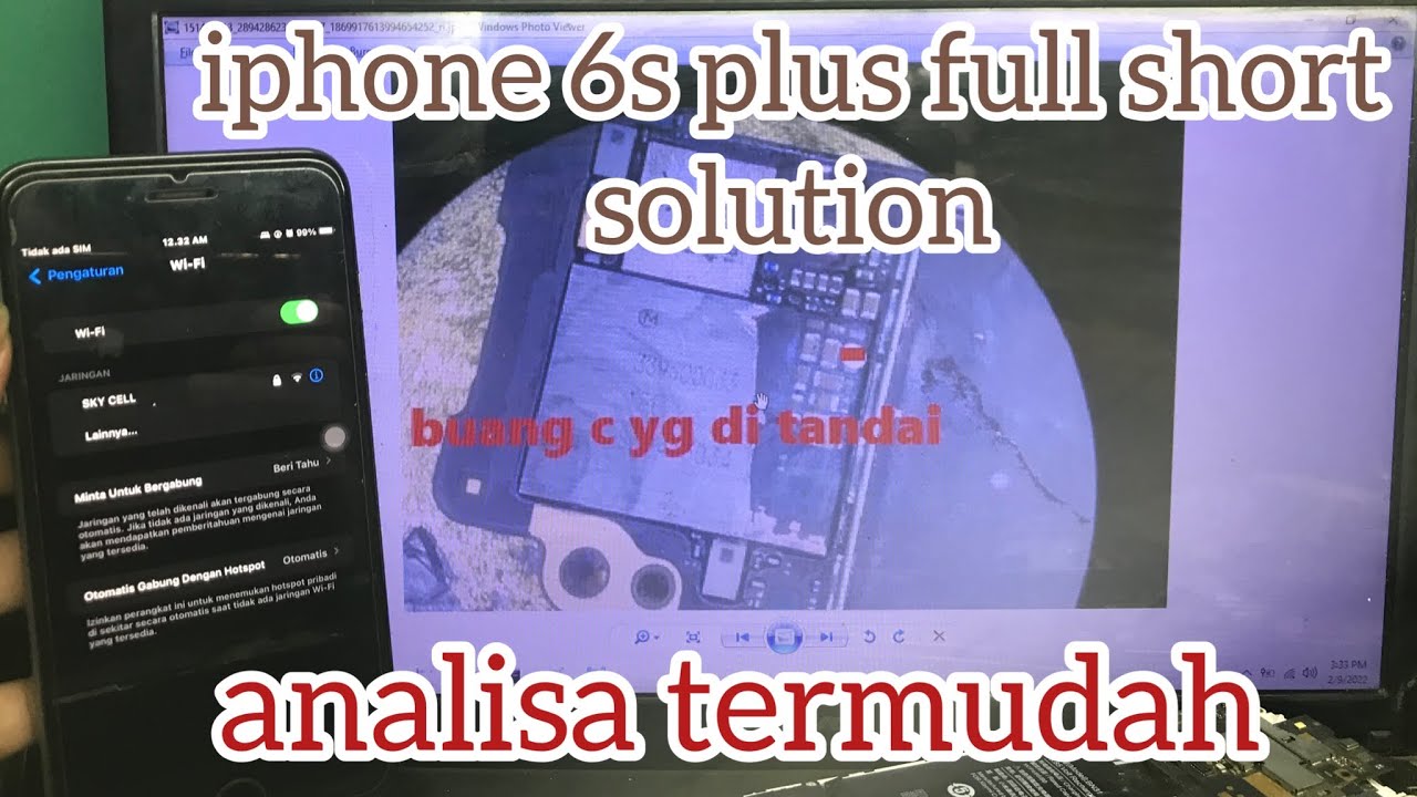 Iphone 6s plus matot short full | pahami analisanya
