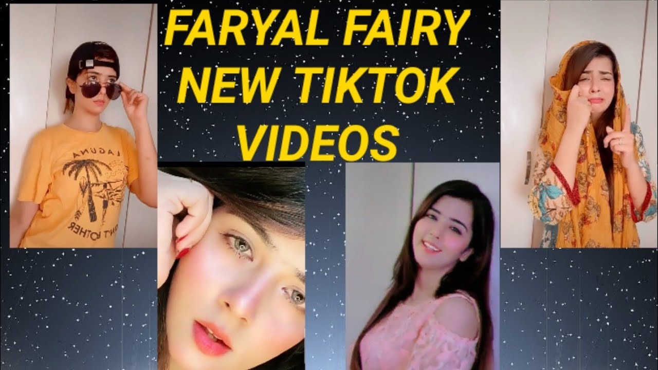 faryal fairy new tiktoks [ best tiktok of faryal fairy ]