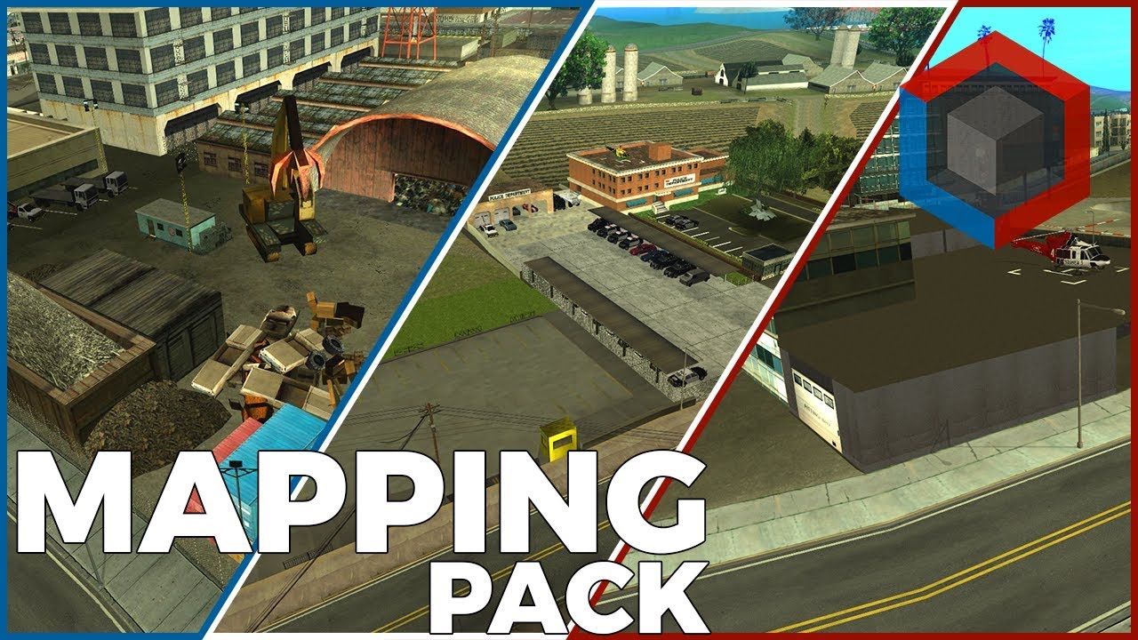 Sheriff station, Junkyard and more - SAMP mappings (Release)