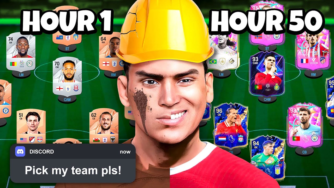 Я потратил 50 часов на улучшение команды зрителя в FIFA