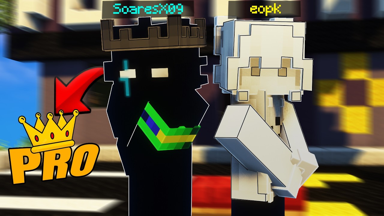 Jogando BedWars No HadeMc