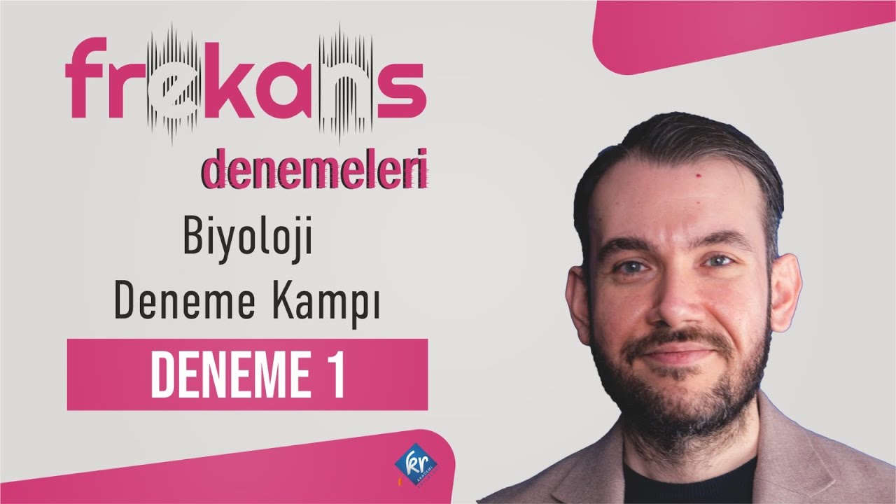 KR Akademi AYT Frekans Denemeleri l Biyoloji Çözümleri l 1.Deneme