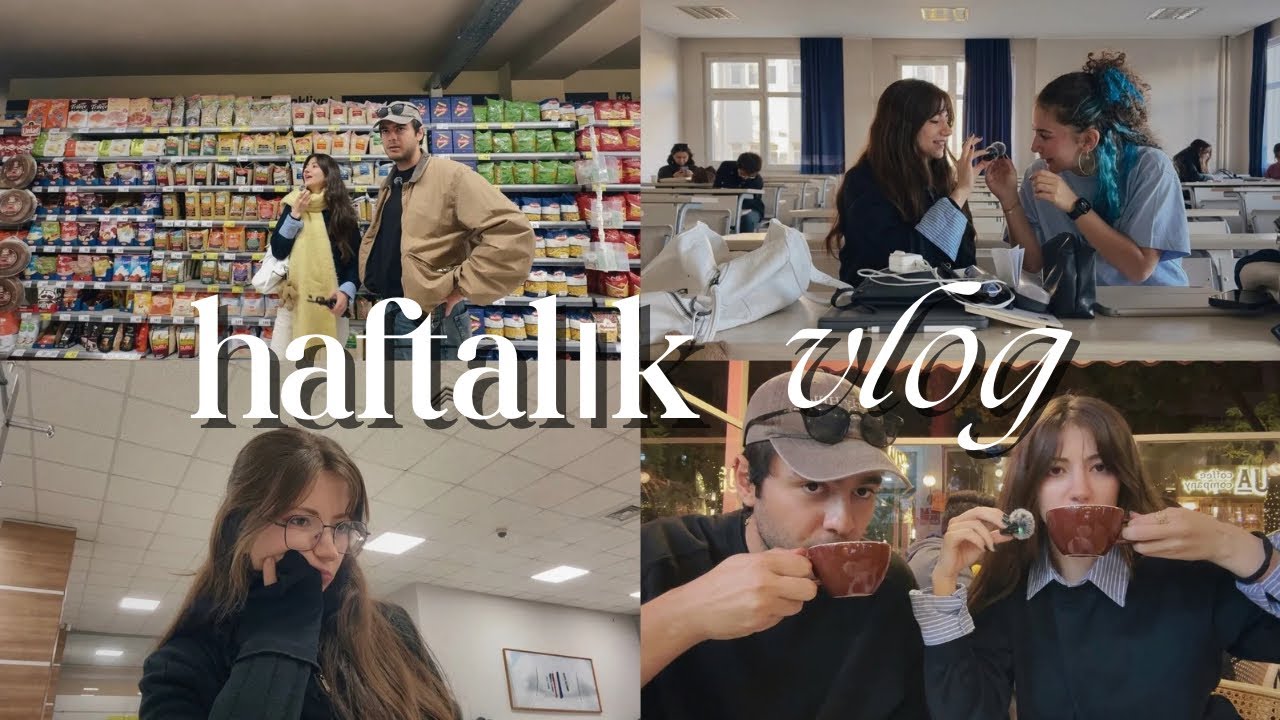 başka seçeneğimiz yoktu... | haftalık vlog | mikrofonum, kütüphane, sıcak çikolata denemesi ve okul 