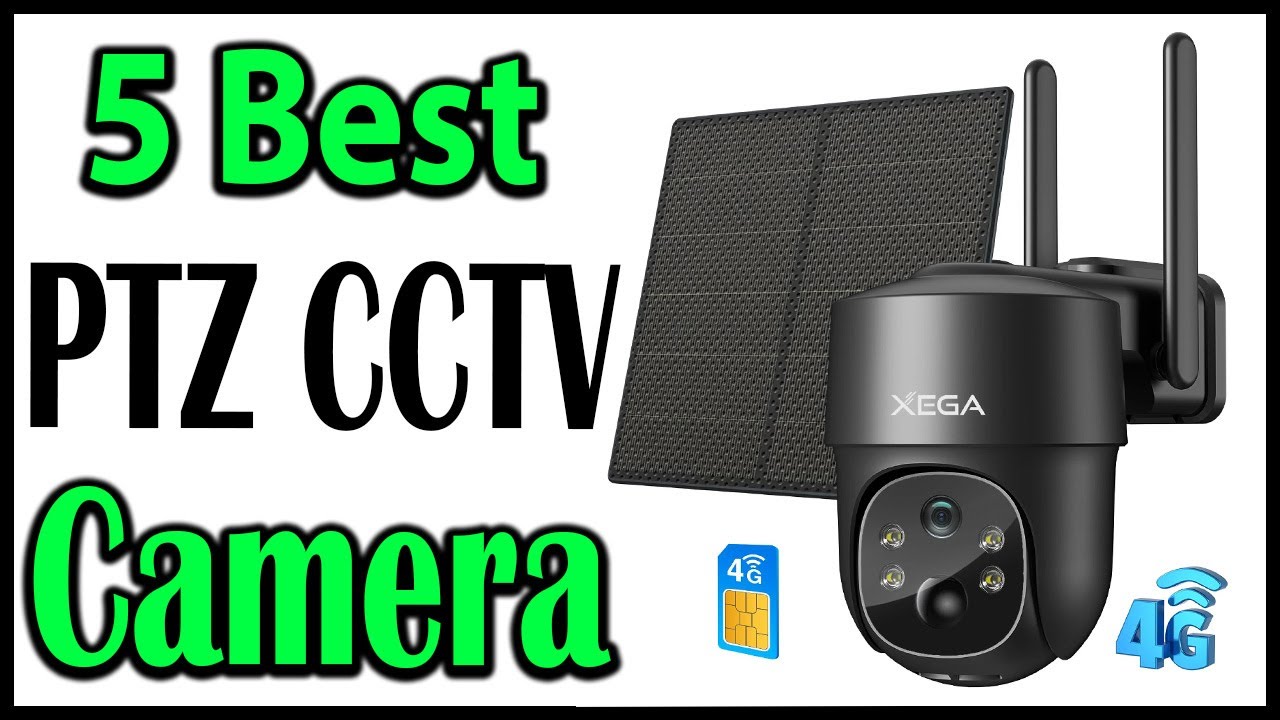 TOP 5 Best Wireless PTZ CCTV Camera Review 2025