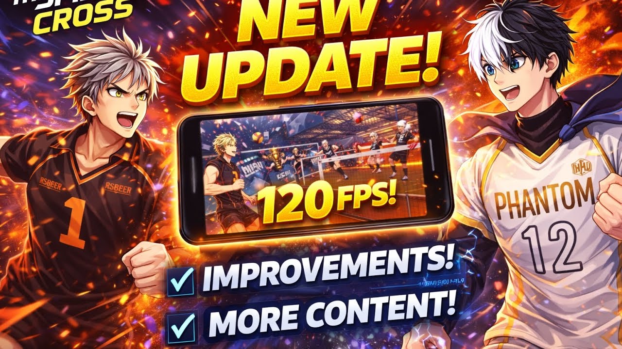 The spike cross new 120 fps update 🔥 and more content. Let's check it out 🥶.@TheAmazingspike-v4w
