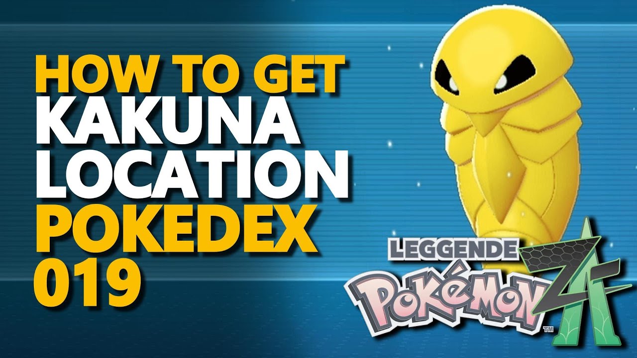 Kakuna Location - Pokedex 019 Pokemon Legends Z-A