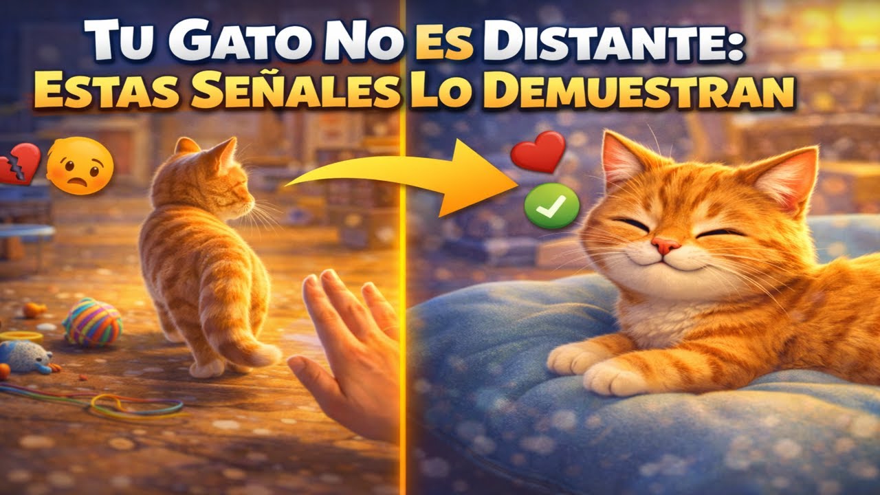 Tu Gato No Es Distante: Estas Señales Lo Demuestran