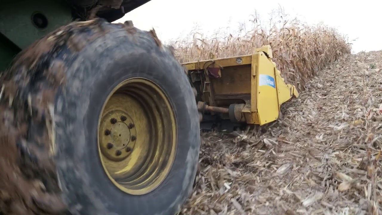 Simson w kukurydzy??? Żniwa John Deere 2056 & valtra t144 versu