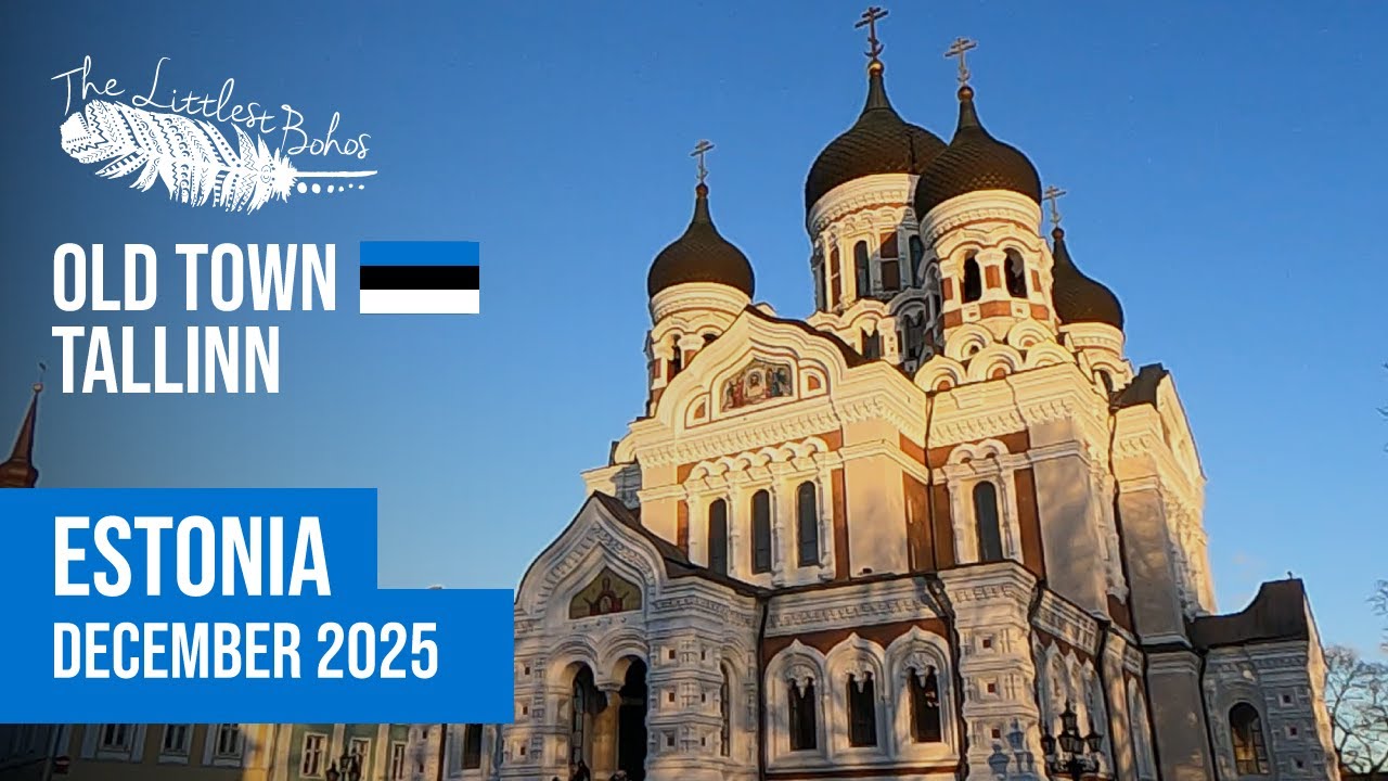 Exploring Tallin's Old Town in Estonia