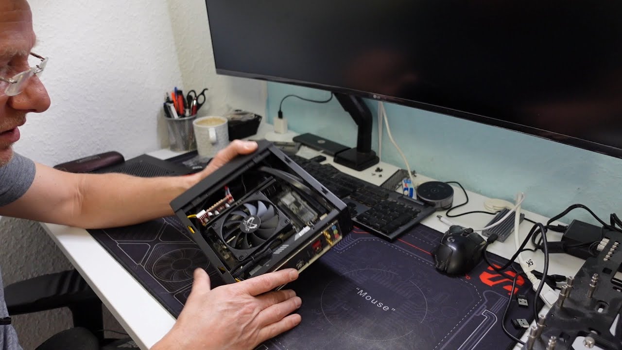 SilverStone Milo 10 SST-ML10B  - extrem kompaktes und modulares Mini-ITX-Gehäuse