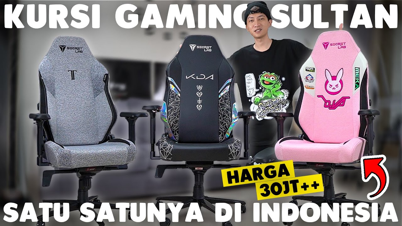 SPECIAL 6.000.000 SUBSCRIBER DI KIRIMIN KURSI GAMING LIMITED EDITION !! - UNBOXING SECRETLAB